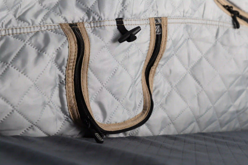 Load image into Gallery viewer, Tasche con cerniera, dettaglio interno Alba
