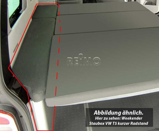 Weekender+ Staubox kit VW T6/5 LR, Antracite 106961