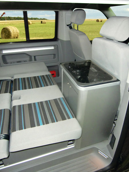 VW T6/5 Cucina da spiaggia Francia con tecnologia - Pronto all'uso 11103T