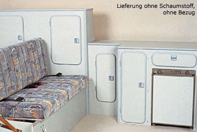 VW T3 pacchetto mobili Speedy kit per autoassemblaggio 13001