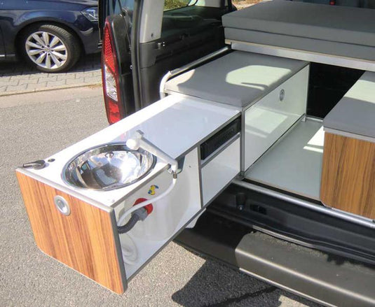 VW Caddy KR+LR Scatola da cucina Active Ready made 13206