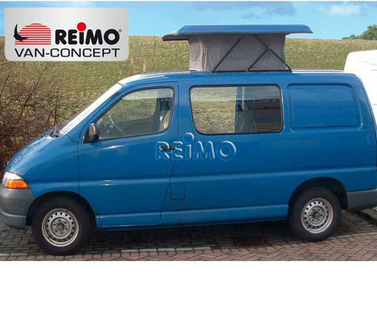 Tetto a fungo universale,super piatto,meccanica a 90°,bianco,ca.162x128,5x14cm 20216