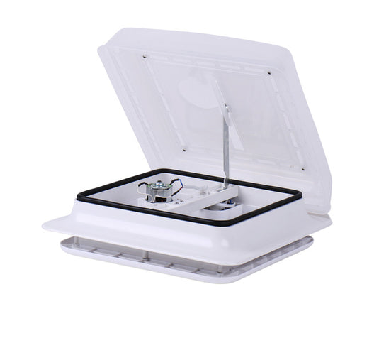Finestra per tetto a 12V Power Vent 280x280mm con ventilatore 31853
