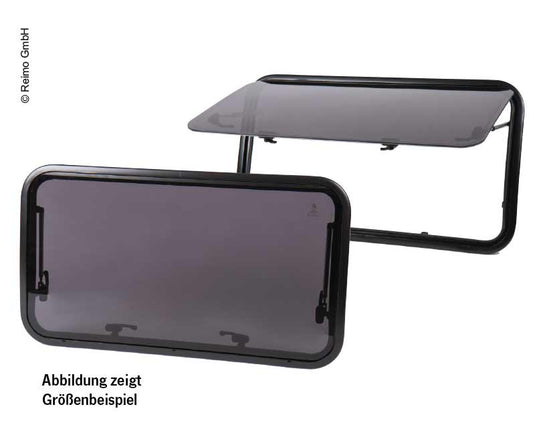 finestre a battente per pareti di furgoni a pannelli curvi, 985x465, Carbest 31915