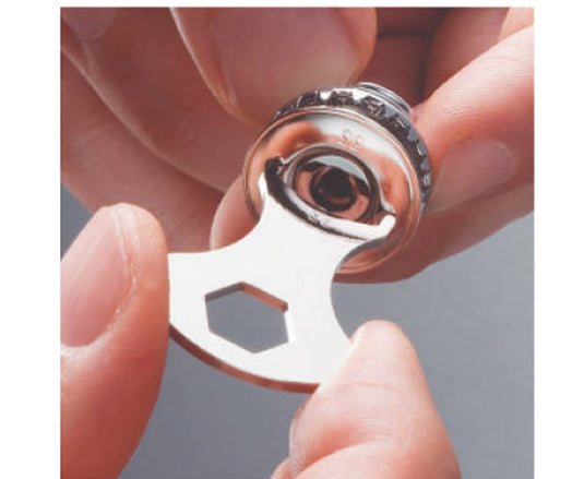 LOXX pulsanti di sicurezza, argento 5pz. 373830