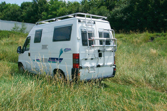Portapacchi posteriore Eurocarry Ducato/Sprinter/Boxer/Jumper 94-06, per 2 ruote 44029