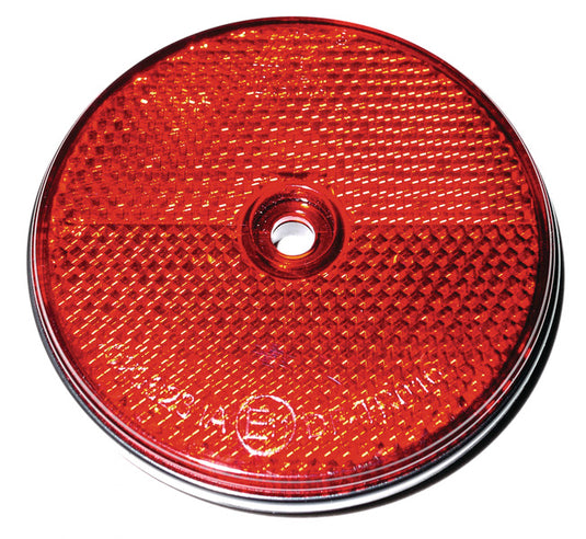Riflettori tondo rosso (2 pz.) 468530
