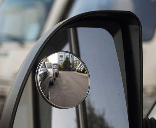 Lo specchio grandangolare Ø 75mm migliora la visione degli angoli ciechi 47102