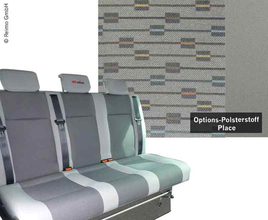 Banco per dormire VW T5 Weekender V3000 V3000 dimensione 17 a 3 posti, Placse T5 5040327