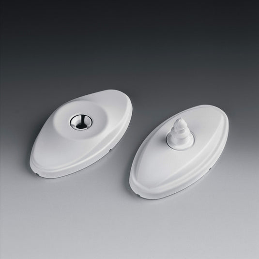 Chiusura della porta in plastica bianca 524674