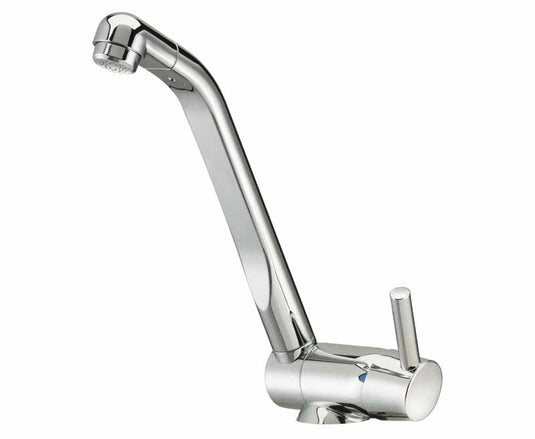 Rubinetto monocomando EHM Keramik TREND C cromato con interruttore, bocca da 240 mm 631178