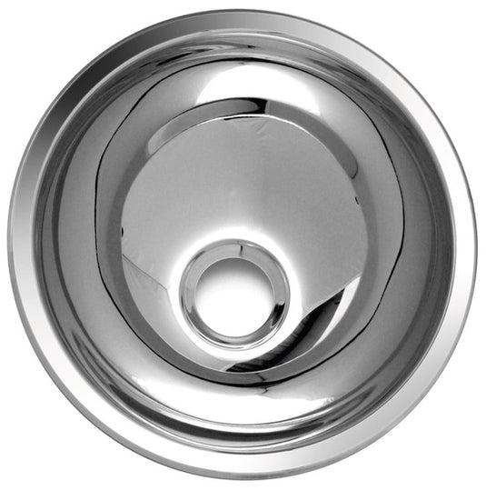 Lavabo.rotondo in acciaio inox 265 64031