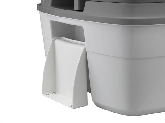 Porta Potti Tipo 335 con kit di fissaggio bianco 660102