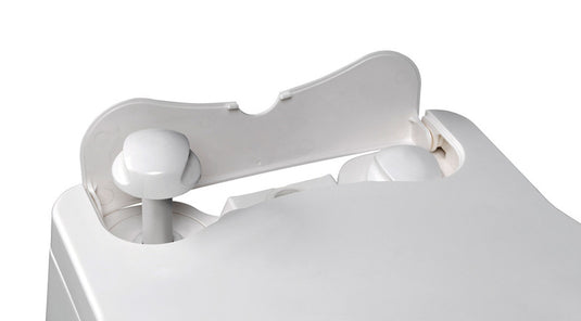 Porta Potti tipo 565 bianco con pompa a pistone 660175