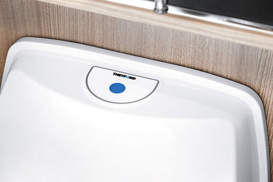 Toilette a cassetta C223-CS, risciacquo elettrico bianco 18 67102