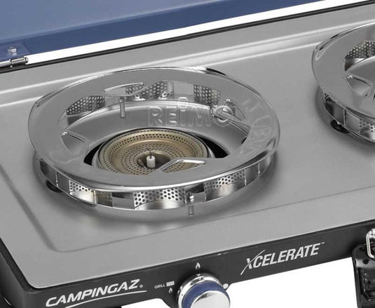 Camping Kitchen Cooker 2 fiamme, senza fusibile di accensione 70726