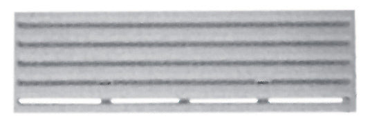 Copertura invernale per griglia di ventilazione Thetford per frigorifero 13x43,5cm grigio 71341