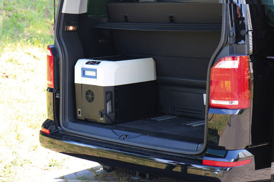 Frigo portatile a compressore 12V/24V/230V, frigo portat.da campeggio Carbest L 71356