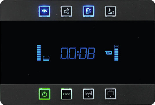 Sistema di visualizzazione PC380, sistema completo, 12V nero 81094