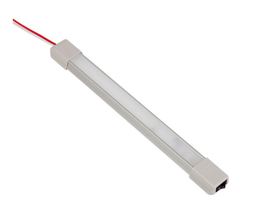 Luce di linea a LED 12V in alluminio con interruttore on/off, lunghezza: 266mm, 18 LED 83243