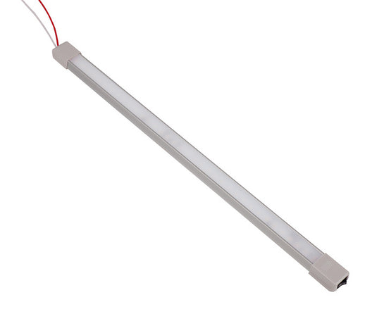 Luce di linea a LED 12V in alluminio con interruttore on/off, lunghezza: 468 mm, 36 LED 83244
