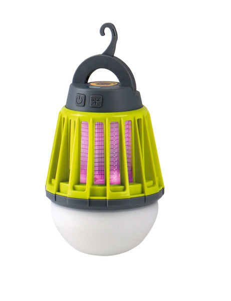 Lampada da campeggio a batteria con funzione di protezione dagli insetti, portatile, per appendersi 83494