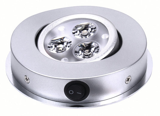 Plafoniera a LED, 3x1W, 80lm 3SMD, Ø105mm, H24mm 83533