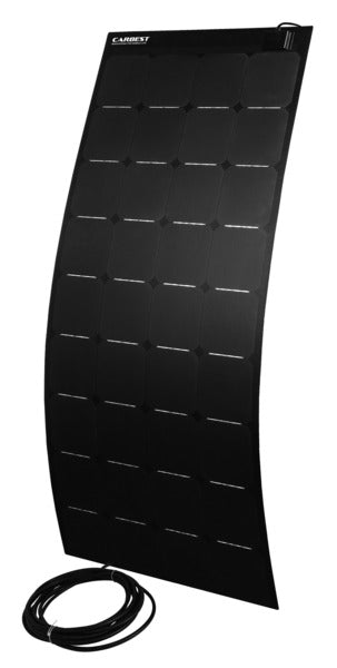 Pannello fotovoltaico flessibile 100W, 1125x540x3mm, cavo 8m 853171