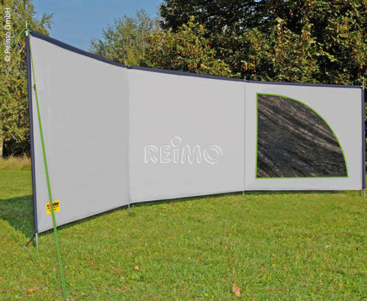 Parabrezza di lusso Ameland Space in grigio/calce, 6m x 1,4m 900536