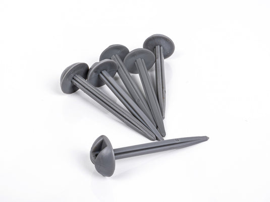 Chiodi per teloni, plastica, 8cm, 6 pz. 902801