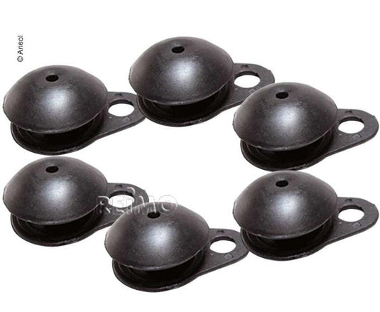 Tappeto per tende da sole, clip di fissaggio per tende da sole, 6 pezzi 904486