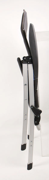 Sedia da campeggio Colima, colore: antracite/bianco 9101331