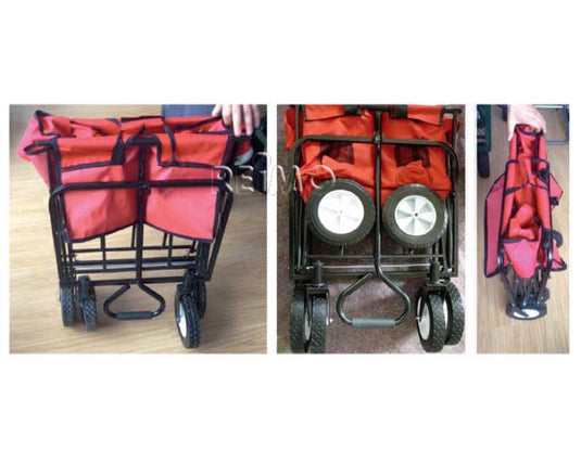 Carrello portabagagli pieghevole con grande maniglia 910191