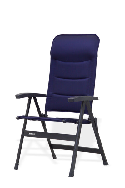 Sedia da campeggio MAJESTIC, blu, DuraDore 2D-Mesh 911533