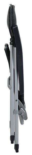 Sedia da campeggio Zenith in antracite, con tubo tondo 911561