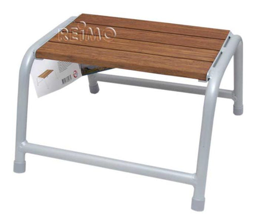 caravan a gradino, alluminio/legno 40x23cm 912023