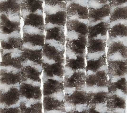Flauschvorhg.56x205 taupe 912638