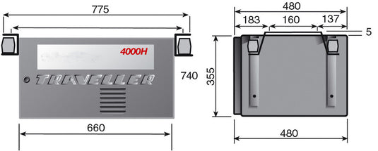 Dometic T 4000 H - Benzina normale 91282