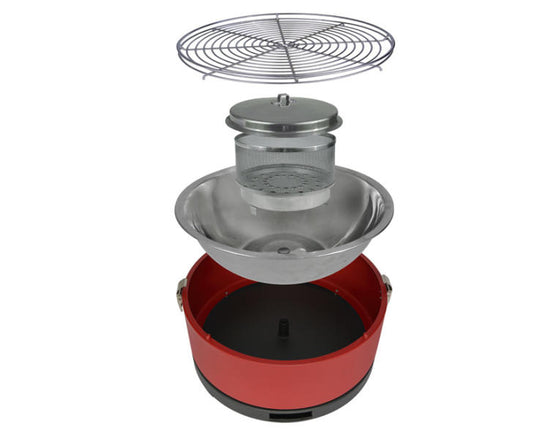 Griglia a carbone di legna