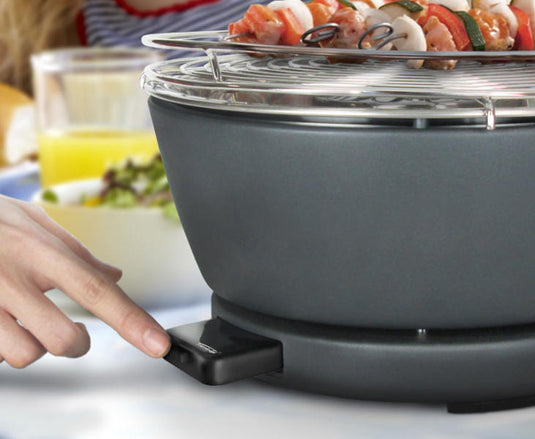 Griglia a carbone di legna