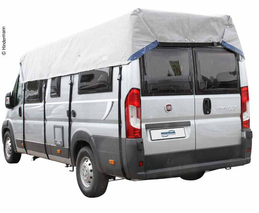 Telone protezione tetto furgone 3,00x5,10m Ducato HD-2, 6 cinghie 92868