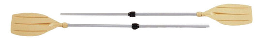 Barca a remi SUPERCARAVELLE, grigio, con 2 remi + pompa a pedale 93324