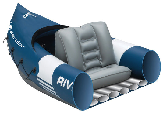 Kayak RIVERA, blu/grigio, f. 2 pers., incl. doppia paletta in alluminio 93325