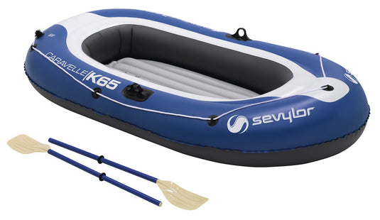 Barca a remi CARAVELLE K65, blu, per 2 pers. 93327