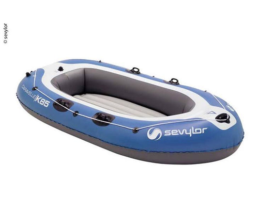 Barca a remi CARAVELLE K85, blu, per 2 adulti+1 bambino, 268x138cm 93329