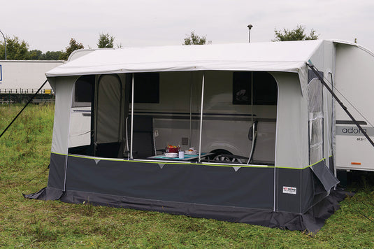 Tenda da sole per roulotte Casa Royal S 390 con pali in acciaio 936382