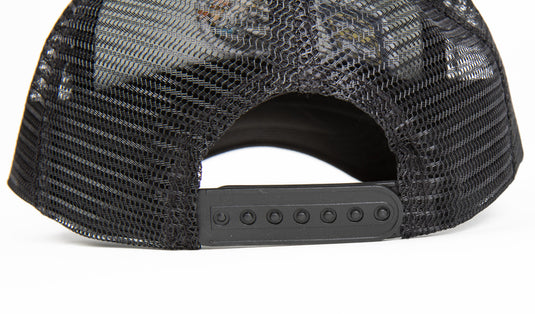 Cappellino da camionista LIFE IS A JOURNEY, nero, unisex 97326