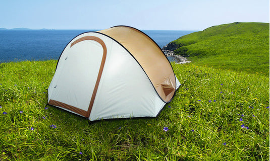 Tenda a ribaltamento per 2 persone - la tenda a montaggio rapido con dimensioni mini pack 992130