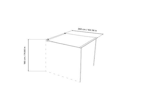 Carcamp RIPARO disegno con quote