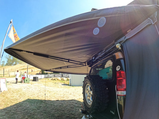 NEW LRS-100 SELF-SUPPORTING LEFT SIDE Awning 270 °